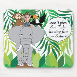 Mousepad "Animal Safari" Personalize