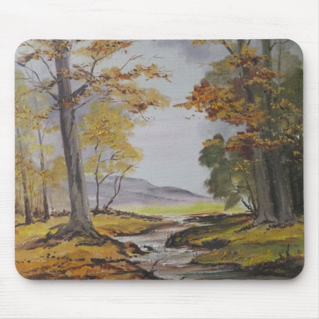 Mousepad Ann Hayes Painting Forest Stream (Vorne)