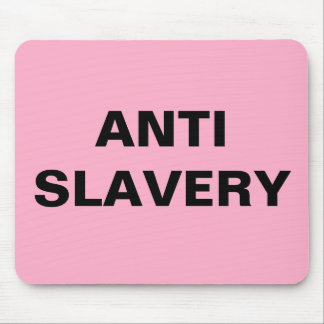 Mousepad Anti Slavery Pink