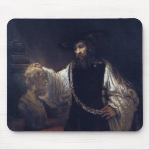 Mousepad Aristoteles mit einer Büste von Homer Re