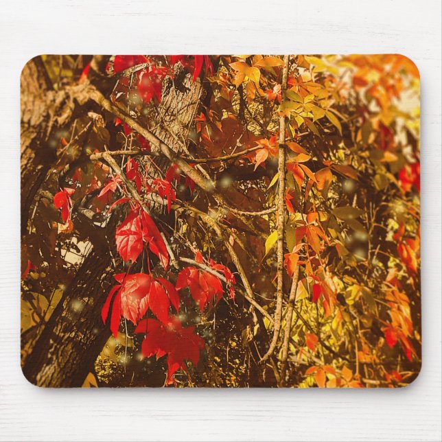Mousepad Autumn Red Yellow Valley (Vorne)