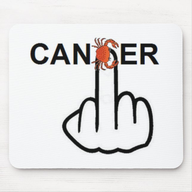 Mousepad Cancer Dreh (Vorne)