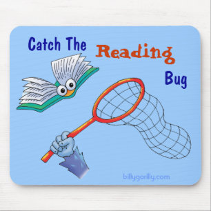Mousepad_Catch die Lesewanze Mousepad