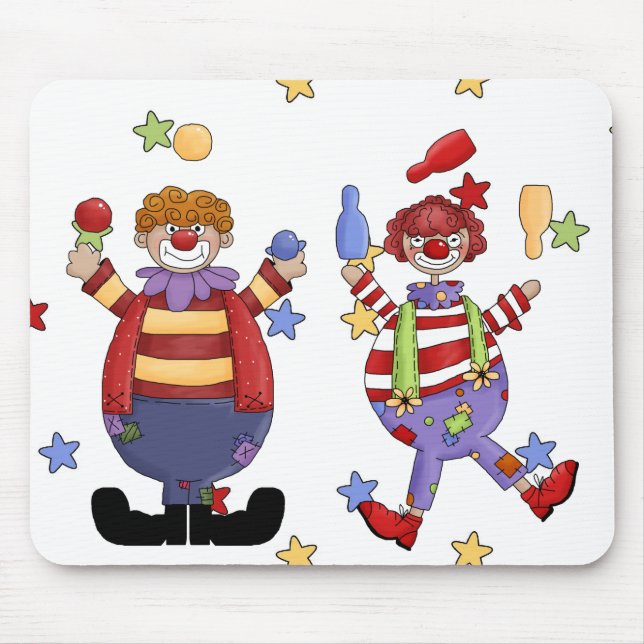 Mousepad Circus Clowns (Vorne)