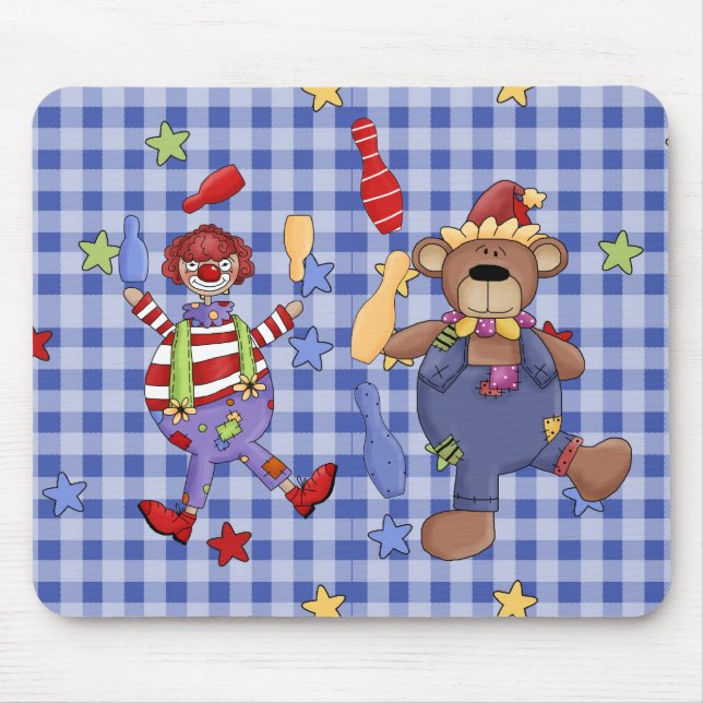 Mousepad Circus Clowns (Vorne)