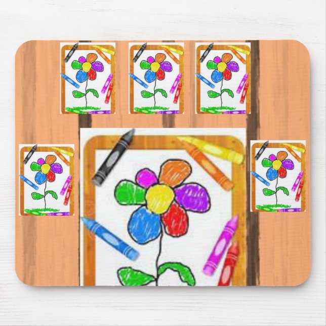 Mousepad Crayon (Vorne)