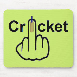 Mousepad Cricket Gedreht