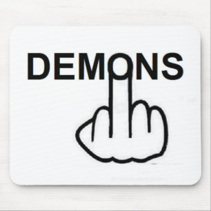 Mousepad-Dämonen Gedreht Mousepad