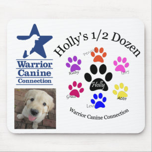 Mousepad das halbe Dutzend der Stechpalme