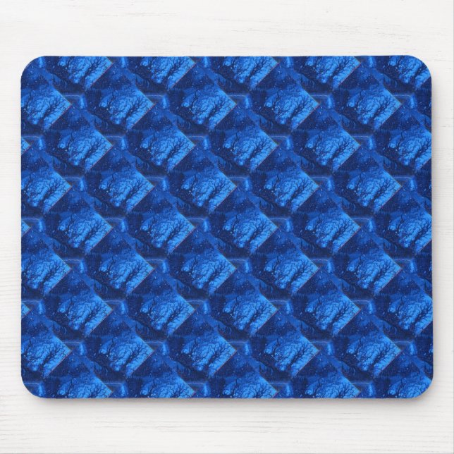 Mousepad "Deep Waters 6" geteerte abstrakte Design (Vorne)