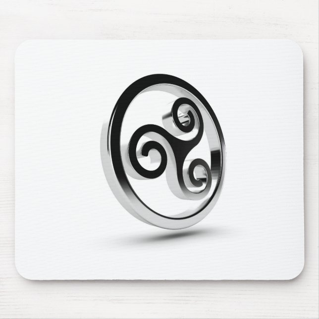 Mousepad die Bretagne, Triskell Breton (Vorne)