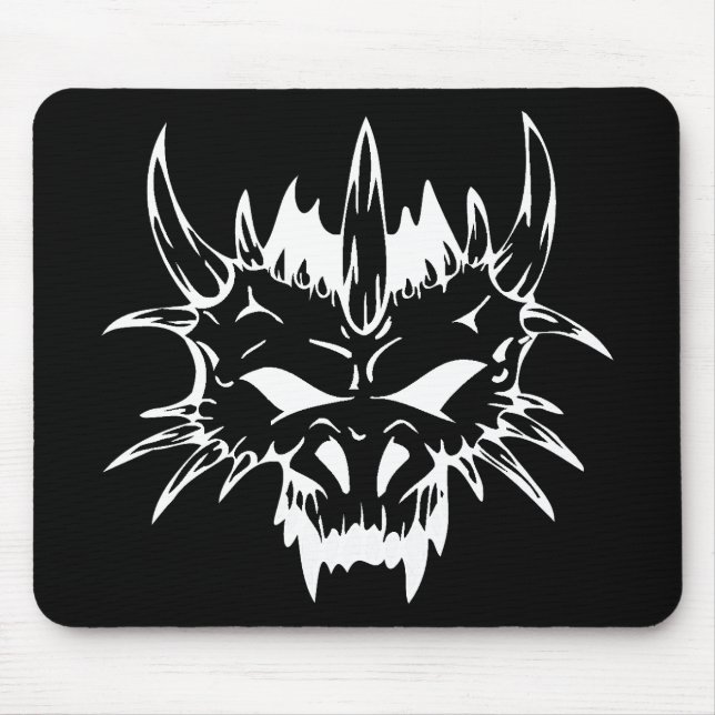 Mousepad - Drache-Schädel (Vorne)