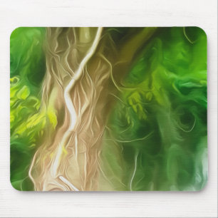 Mousepad Dream Light Green Tree
