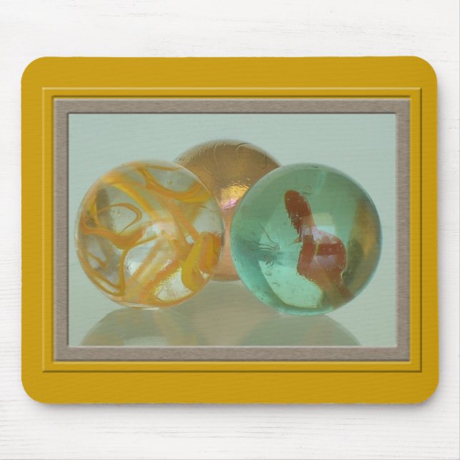 Mousepad - Drei Murmeln (Vorne)