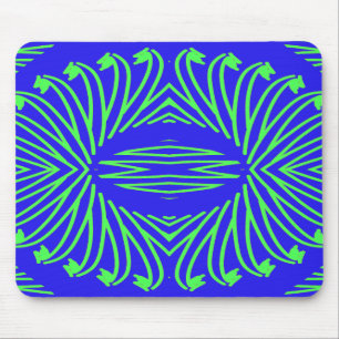 Mousepad: Ein elegantes, blaugrünes klassisches De Mousepad