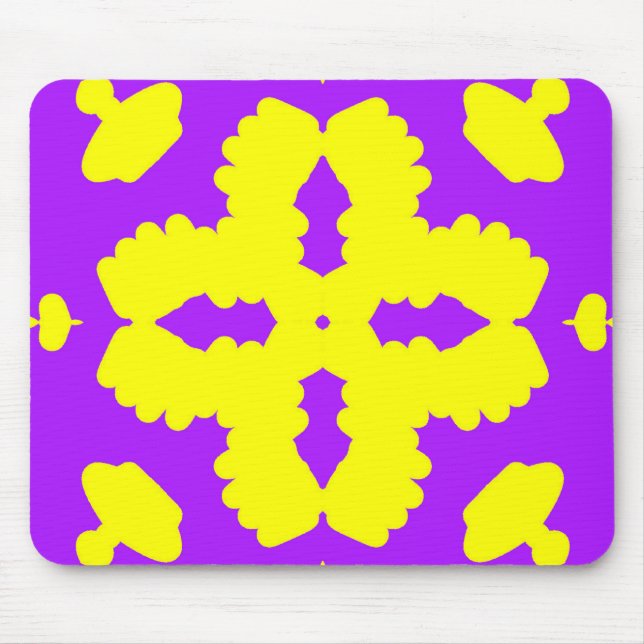 Mousepad - Ein lila klassisches Design (Vorne)