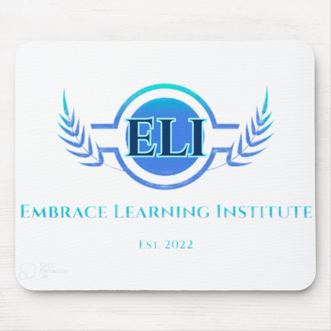 Mousepad - Embrace Learning Institute Logo (Vorne)