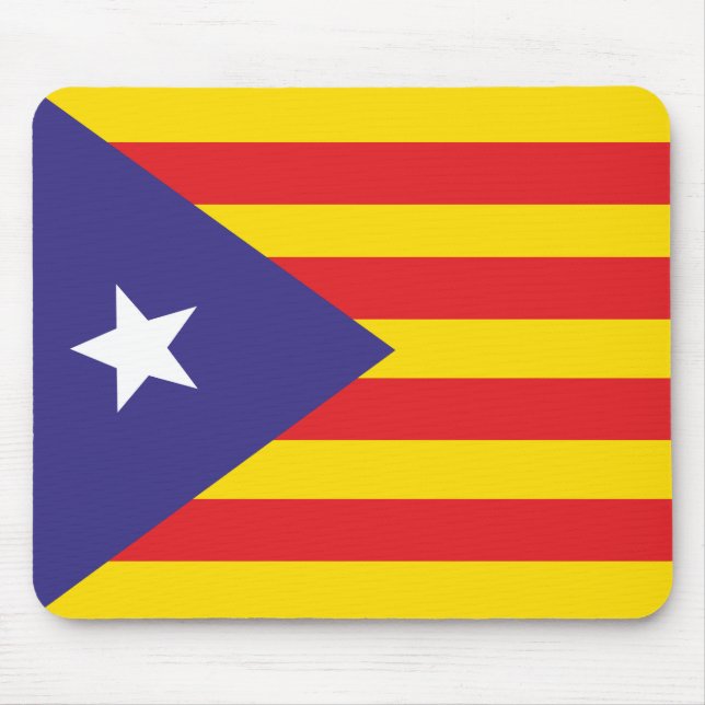 Mousepad Fahne der katalanischen Unabhängigkeit (Vorne)