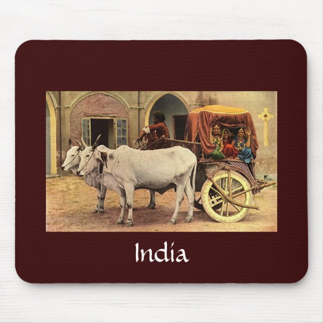 Mousepad- fantastisches Indien Dorf Mousepad (Vorne)