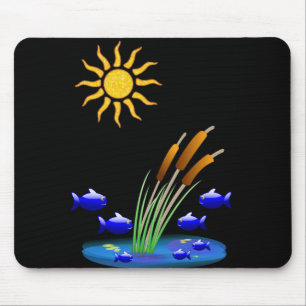 Mousepad Fish