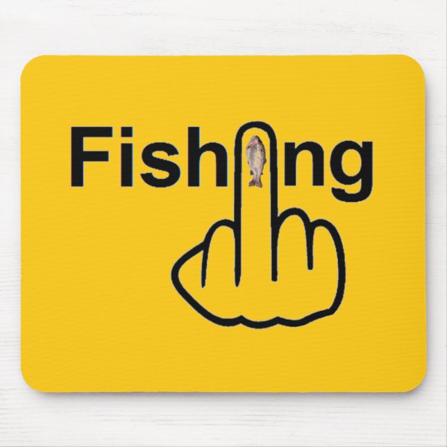 Mousepad Fishing Dreh (Vorne)