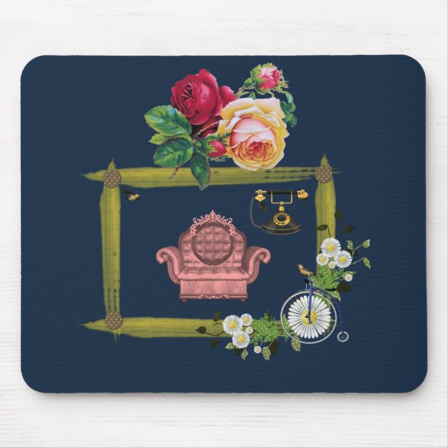 Mousepad Floral (Vorne)