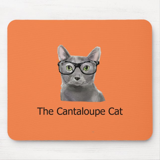Mousepad für das Cat-Logo von Cantaloupe (Vorne)