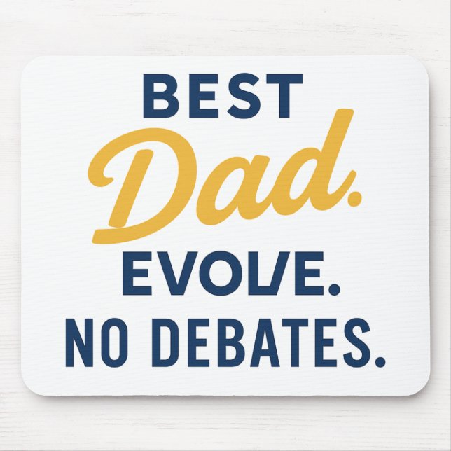 Mousepad für den besten Vater (Vorne)