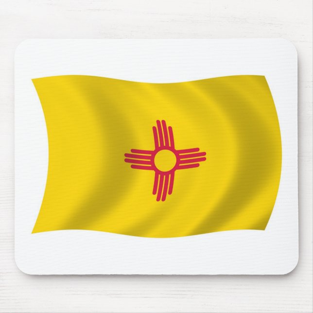 Mousepad für die neue mexikanische Flagge (Vorne)
