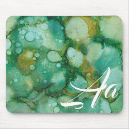 Mousepad "Gold Dusted Blume Inkblot"