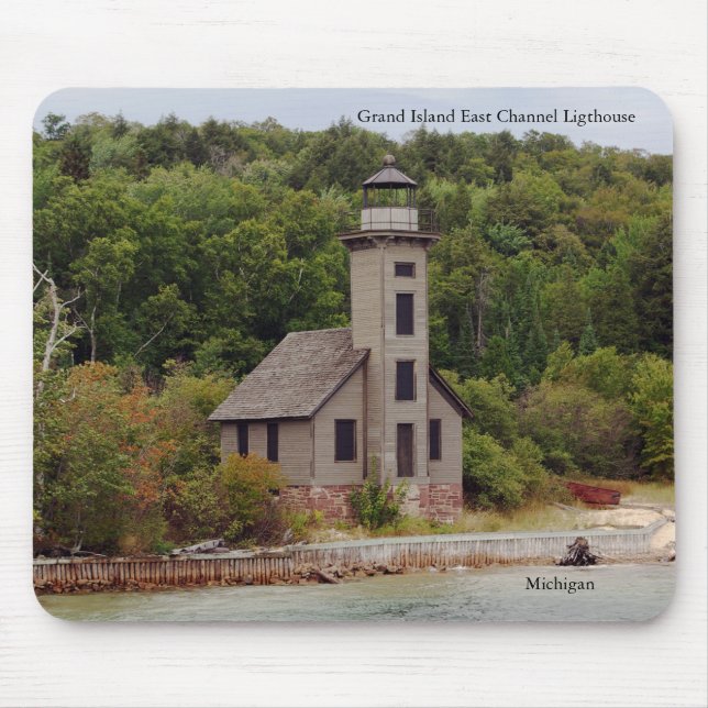 Mousepad Grand Island East Channel Lighthouse (Vorne)