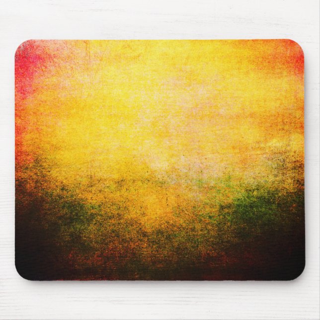 Mousepad Grunge-Vintager cooler Sonnenuntergang (Vorne)