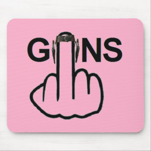 Mousepad Guns Gedreht