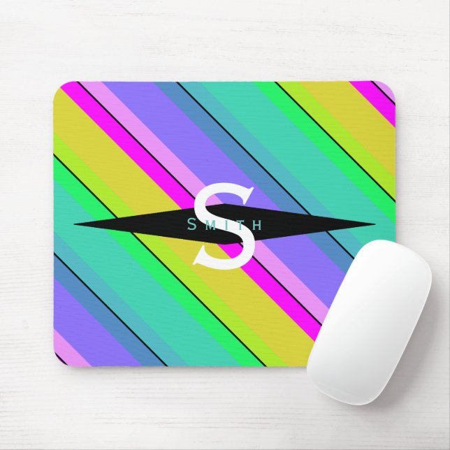 Mousepad - HAMbyWG - Neon Colors (Mit Mouse)