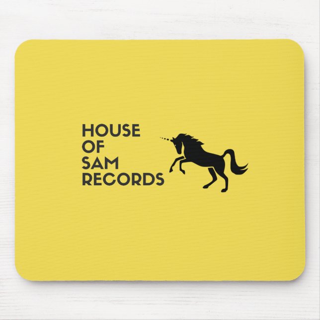 Mousepad - Haus von Sam-Platten (Vorne)