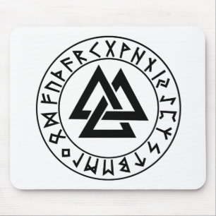 mousepad hor Tri Dreieck Rune-Schild