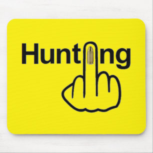 Mousepad Hunting Gedreht