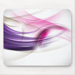 Mousepad in lila-rosa Waves