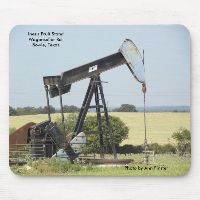 Mousepad/Inezs Frucht-Stand/Bowie, Texas Mousepad (Vorne)