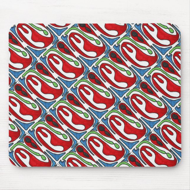 Mousepad "Inside Out" für gepolstertes Bildabstrak (Vorne)