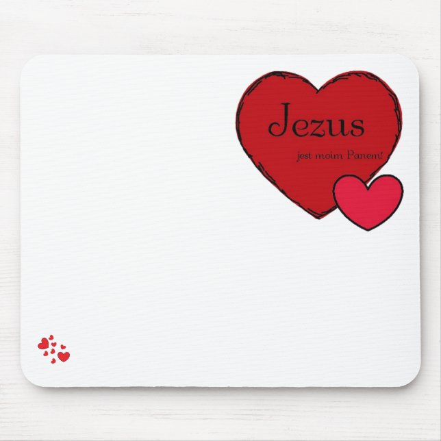 Mousepad "Jesus ist mein Herr!" (Vorne)