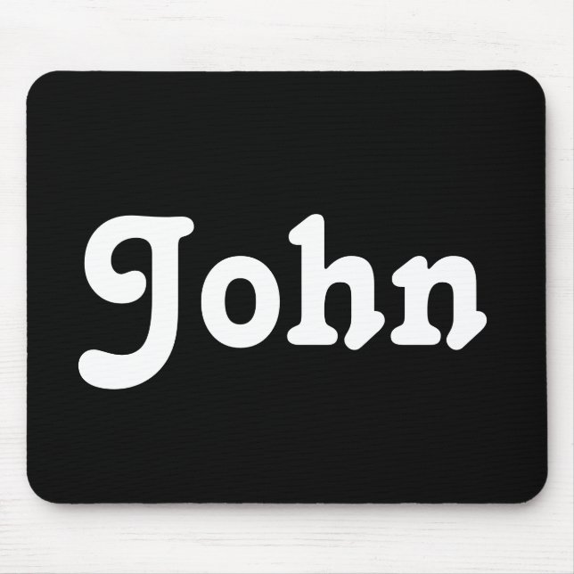 Mousepad John (Vorne)