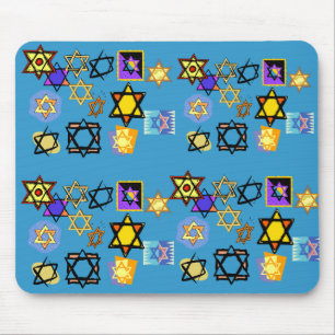 MOUSEPAD JÜDISCHE STERNE