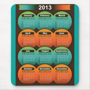 Mousepad Kalender 2013