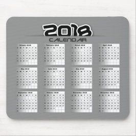Mousepad-Kalender 2018 Mousepad