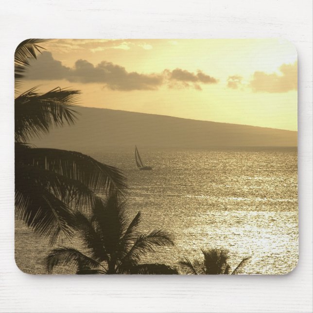 Mousepad: Lahaina Sunset #1 Mousepad (Vorne)
