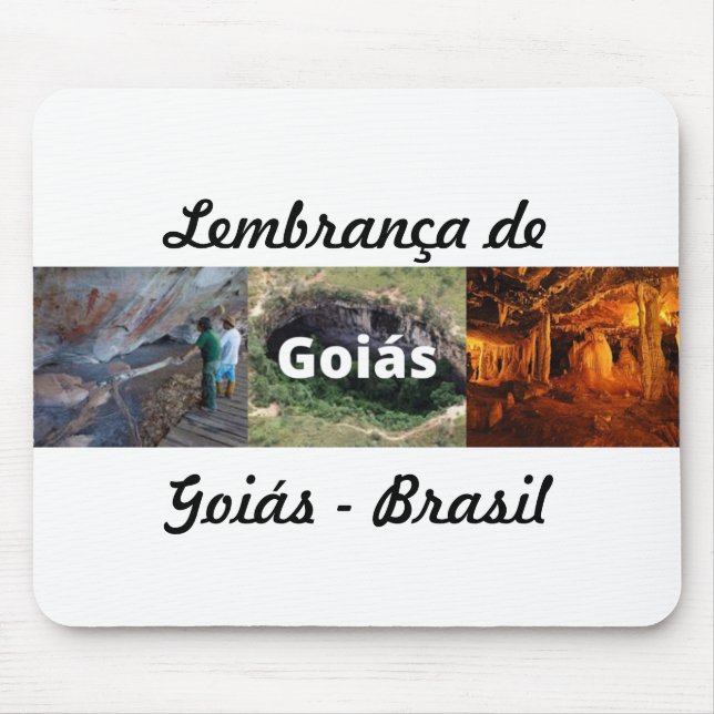 Mousepad lembrança de Goiás (Vorne)