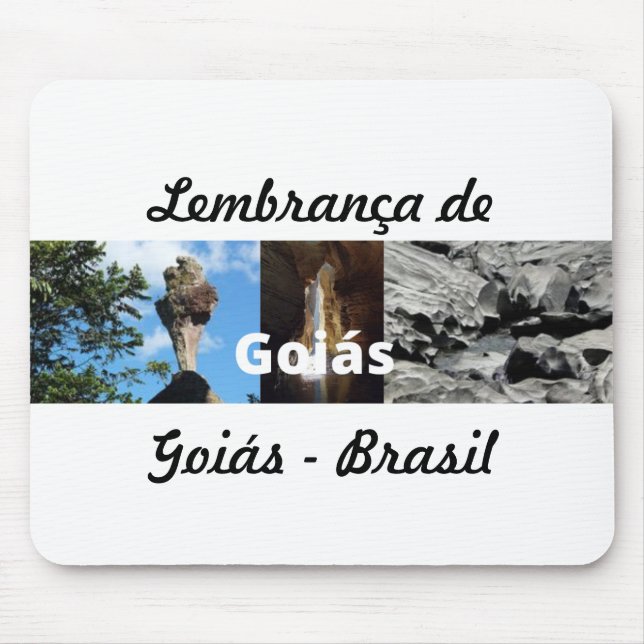 Mousepad lembrança de Goiás (Vorne)