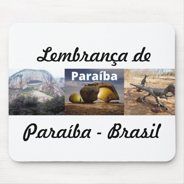 Mousepad lembrança de Paraíba (Vorne)