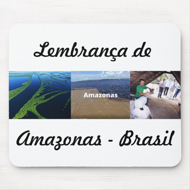 Mousepad lembrança do Amazonas (Vorne)